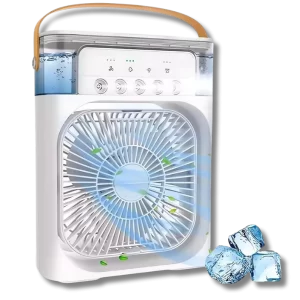 Mini ventilador umidificador portation