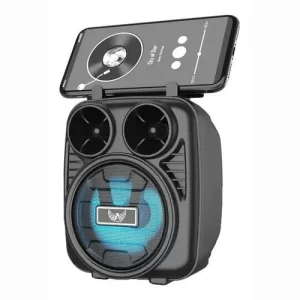 Caixinha Caixa Som Recarregável Bluetooth Usb Cartão Sd Mp3