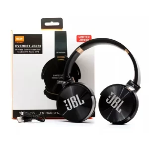Fone De Ouvido Bluetooth Sem Fio On-ear Jb950 Rádio Fm Mp3