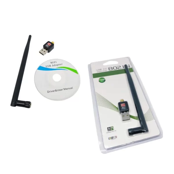 Adaptador Wireless Usb Wifi 1200mbps Sem Fio 802.11 - Image 4