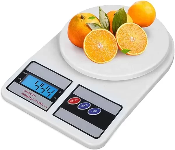 Balança Digital De Cozinha Para Alimentos/Medidas Alta Precisão Até 10kg - Image 2