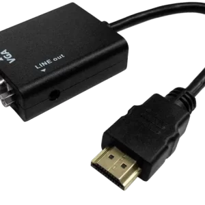 Cabo Conversor HDMI para VGA com Áudio - Peining