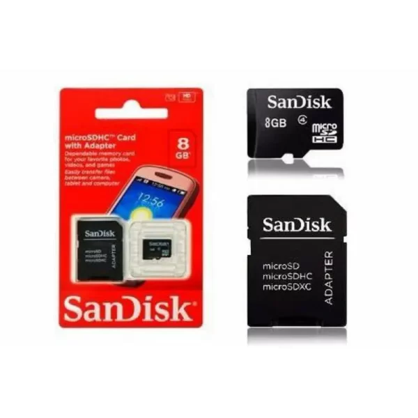 Sandisk Cartão de memória 8GB Micro SDHC - Image 2