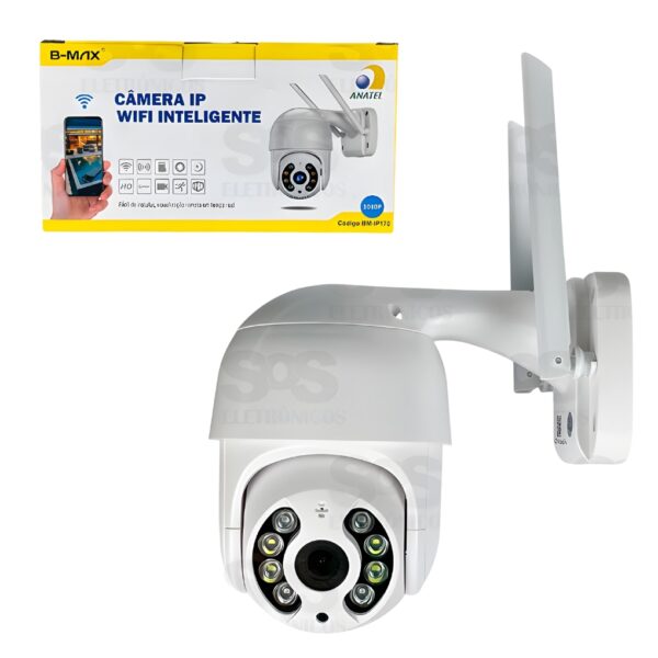 Câmera Externa Wifi Ip Prova D'água Infravermelho Hd - Image 4