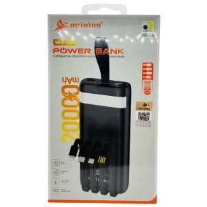 Carregador Portátil Power Bank 20000 mAh
